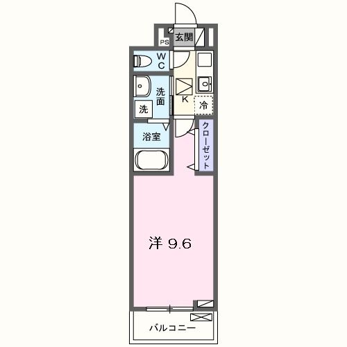 名張市平尾のアパートの間取り