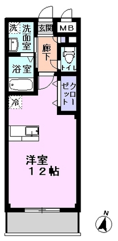 リヴェールメゾンの間取り