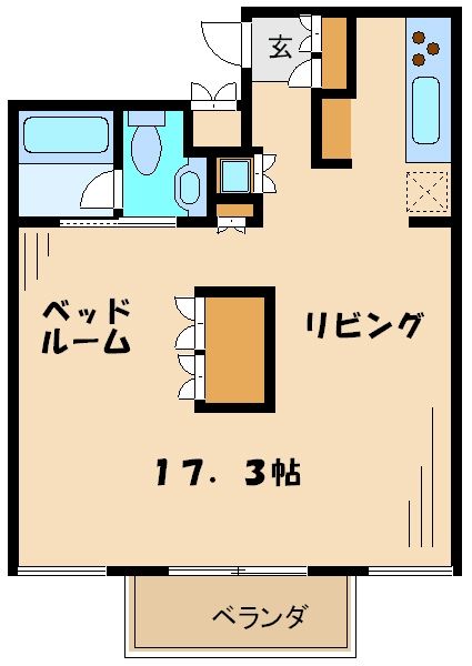 横浜市青葉区美しが丘のマンションの間取り