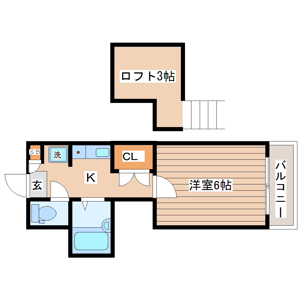 【メゾン青山の間取り】