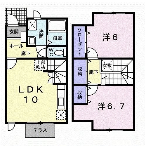 サンセールの間取り