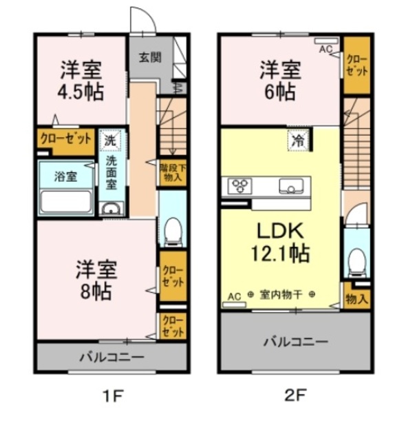 シルフィッド Mの間取り