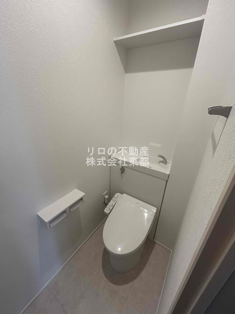 トイレ　洗浄便座付です！