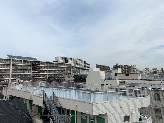 【横浜市鶴見区矢向のマンションの眺望】