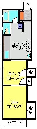 マンションマユミの間取り