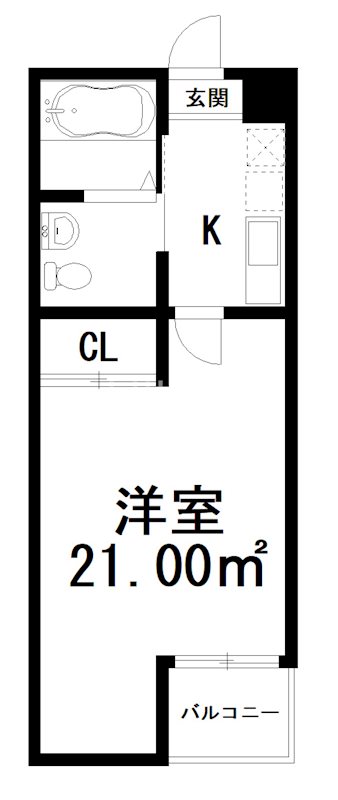 Kamo　River清水五条の間取り