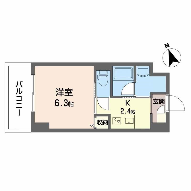 ウェルホームズ住吉大社の間取り