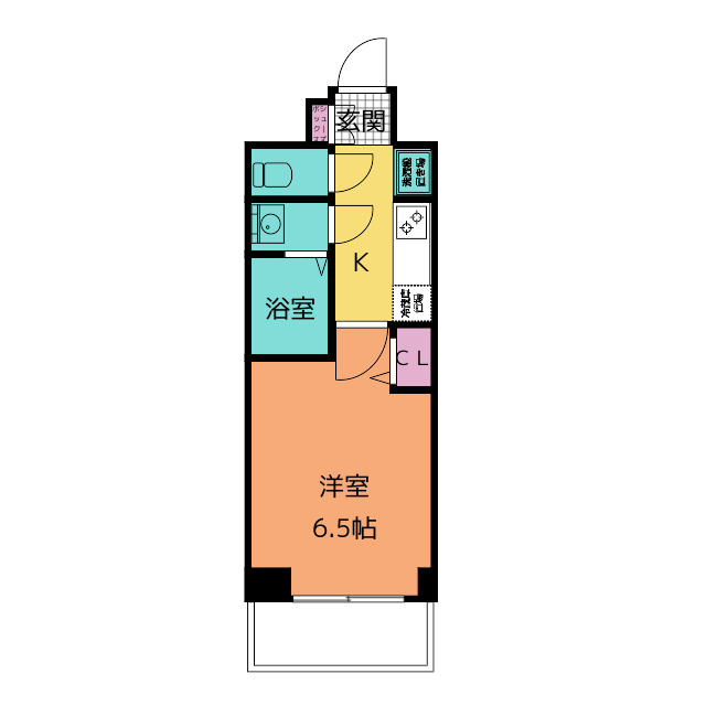 プレサンス広小路通今池の間取り