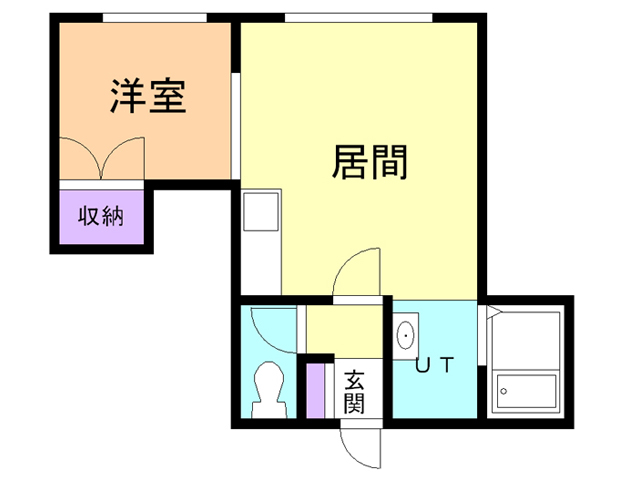 エクセルハイツの間取り