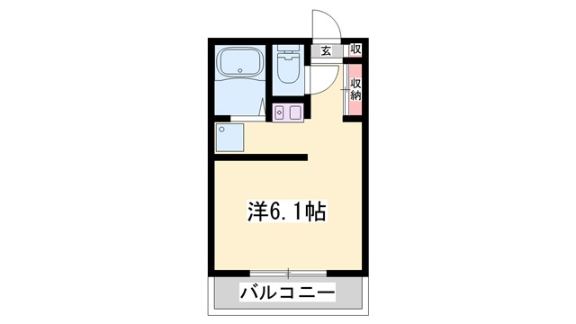 ミストラル西庄の間取り