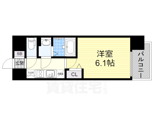 名古屋市中区正木のマンションの間取り