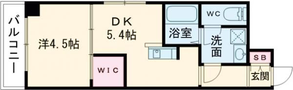 堺市堺区綾之町西のマンションの間取り