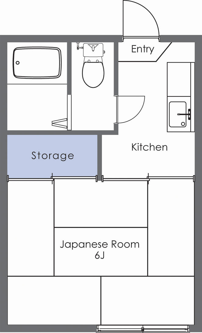 東松山市和泉町のアパートの間取り