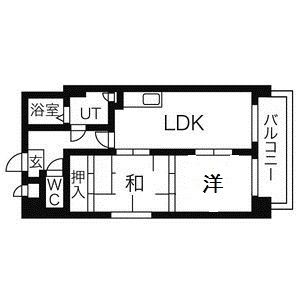 シャトーマスヒコの間取り