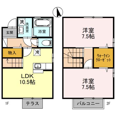 【パークコート　Ｅの間取り】