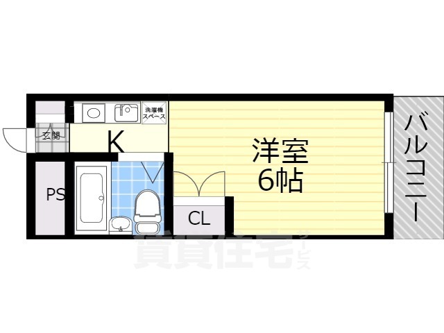 大津市長等のマンションの間取り