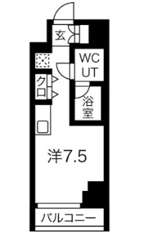 クラリッサ横浜ベーネの間取り