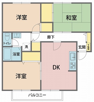 パークサイド・アベニューの間取り