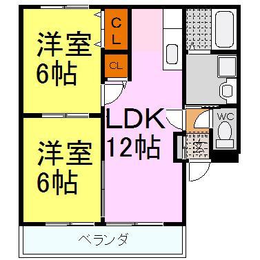 フルーレの間取り