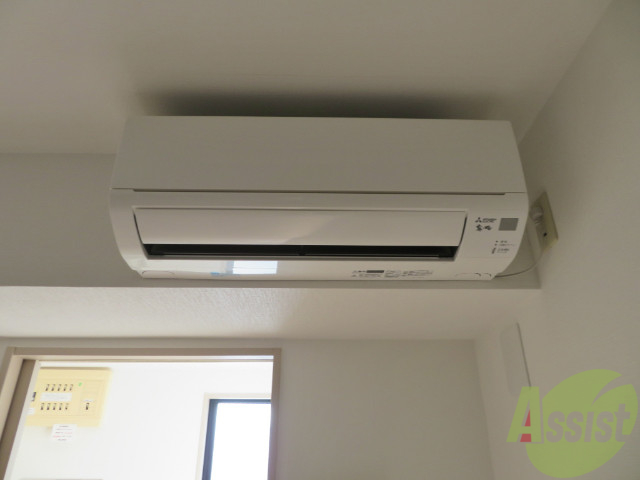 その他設備　エアコンが元から付いてるのは冬も夏も安心ですね
