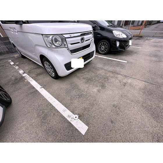 駐車場　融雪装置付き