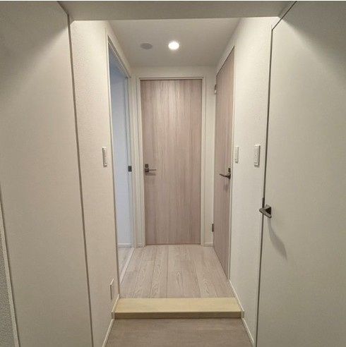 玄関　収納もある玄関です