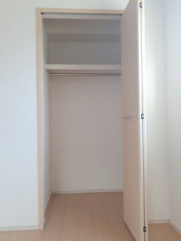 収納　たっぷりとした収納スペースです