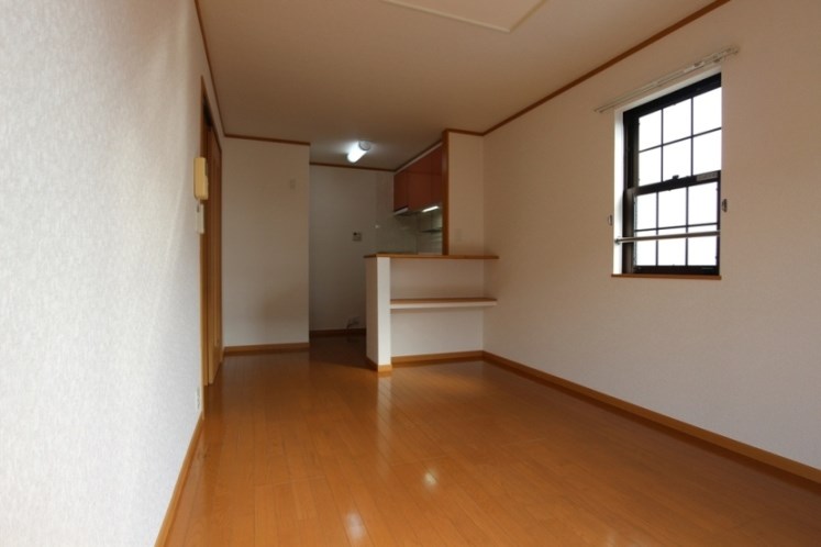 居室・リビング　写真は別号室です。