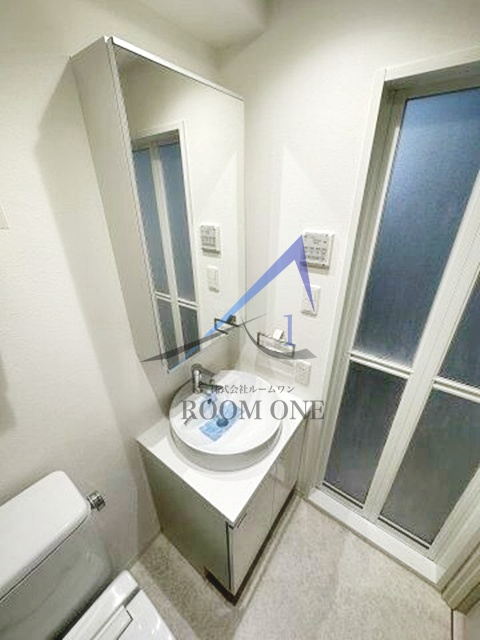 洗面設備　洗面台です。