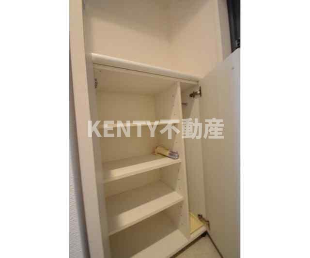 収納　ちょっとした収納スペースも充実しています
