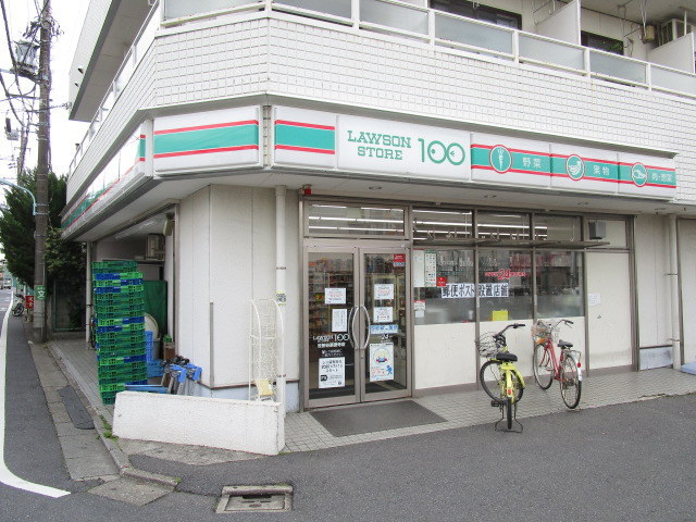 コンビニ　ローソンストア100世田谷豪徳寺店（コンビニ）まで415m
