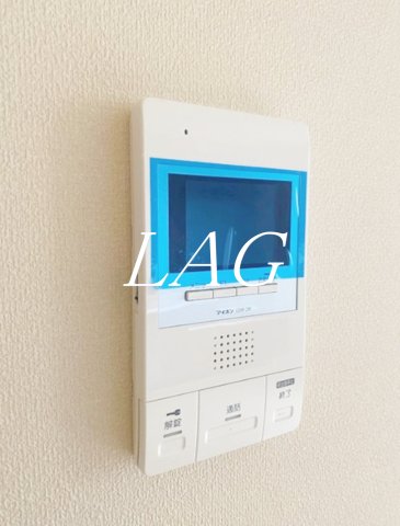 セキュリティ　モニター付きインターフォンです。