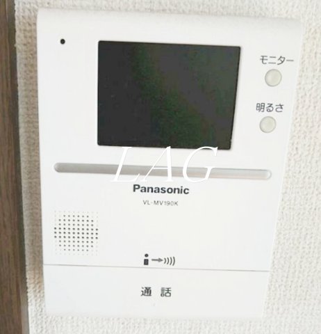 セキュリティ　モニター付インターホンです。
