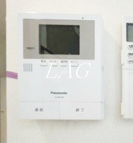 セキュリティ　モニター付きインターホンになります。