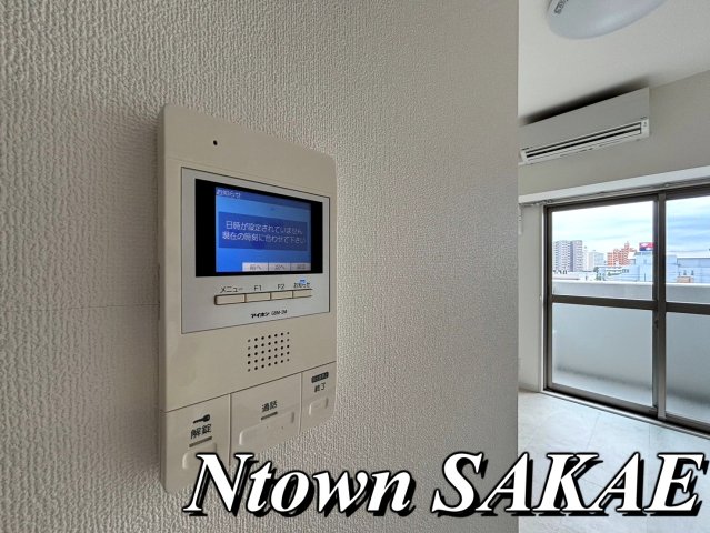 セキュリティ　モニター付きインターホンです