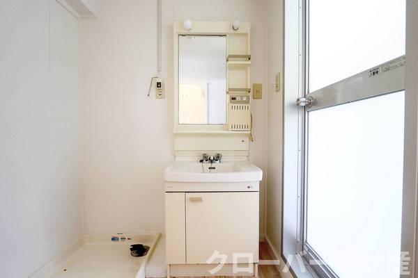 洗面設備　ビレッジハウスの同一物件・同一タイプの間取りの写真です