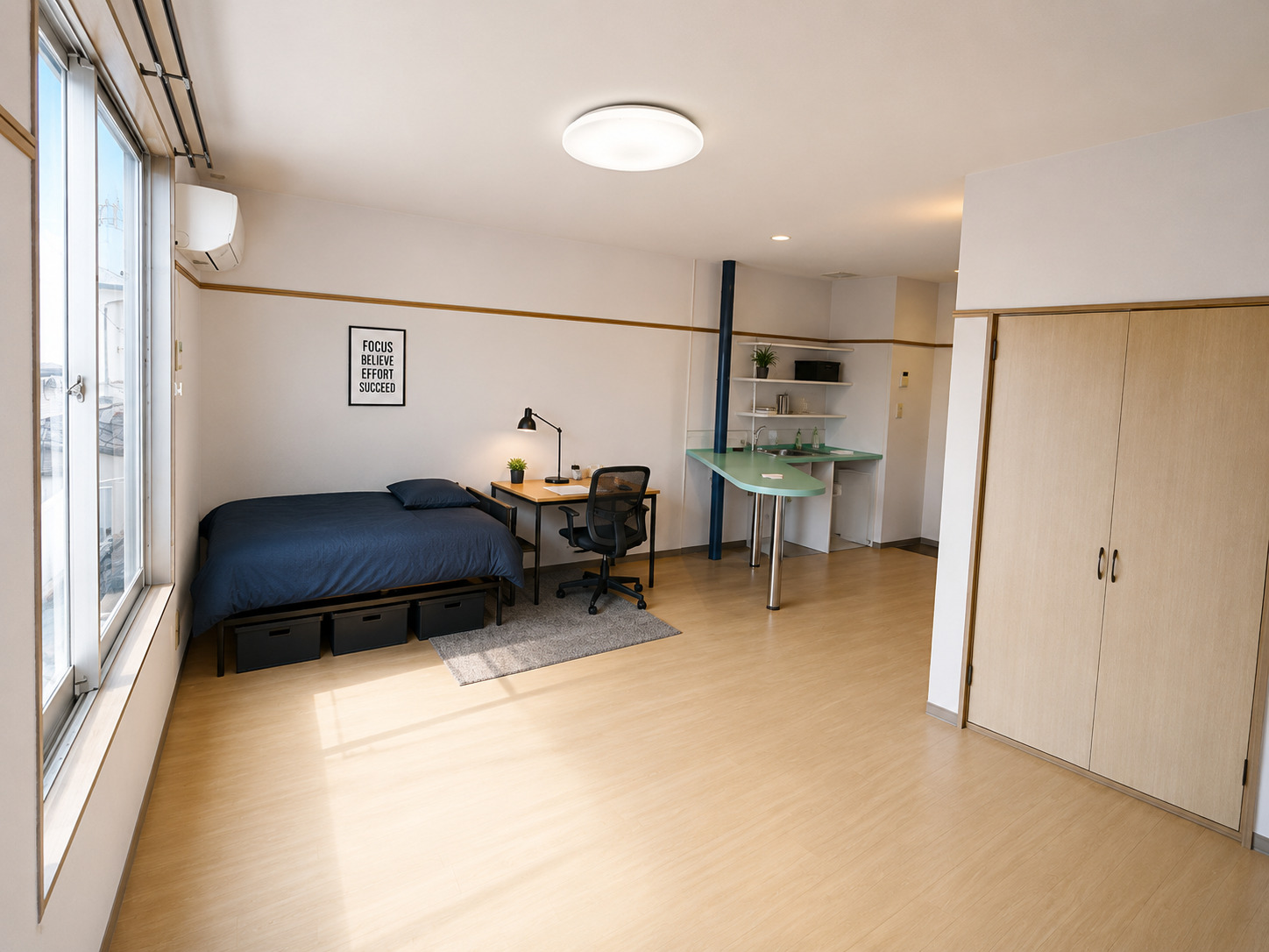 APARTMENT Aの居間写真