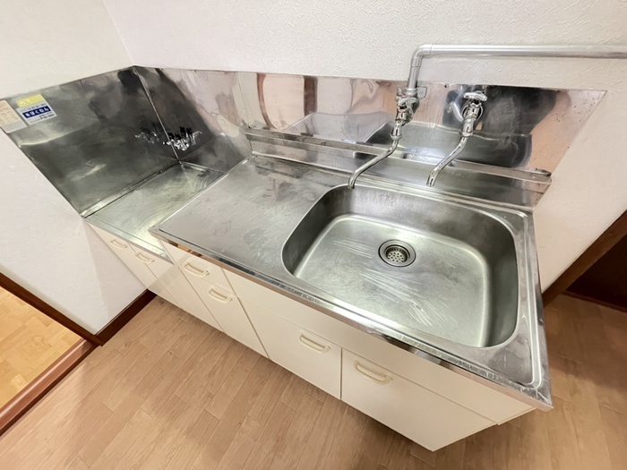 中央マンションのキッチン写真