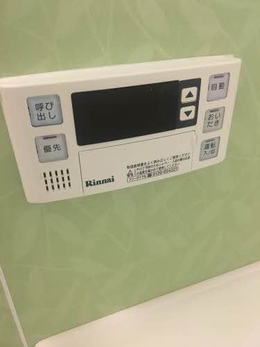 バス・シャワールーム　給湯パネル　追焚付き