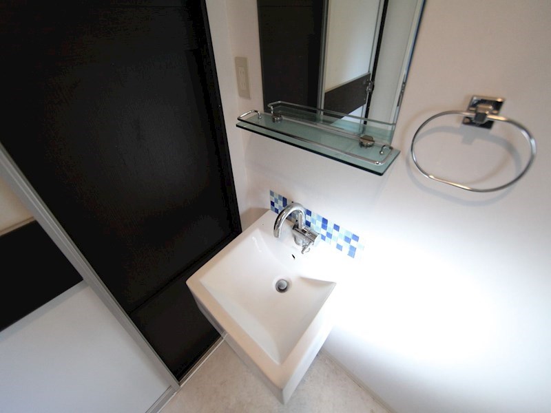 洗面設備　脱衣所　独立洗面台　室内洗濯機置き場