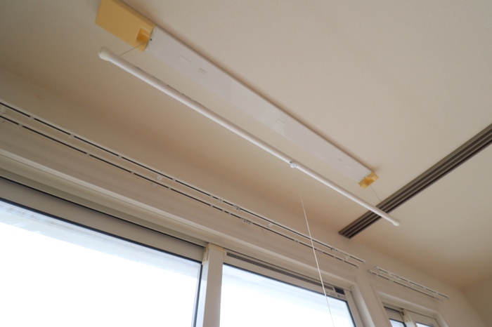 その他設備　室内物干し
