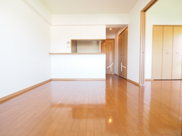 居室・リビング　カウンターキッチンです