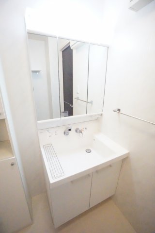 洗面設備　※同物件・反転タイプの写真です。