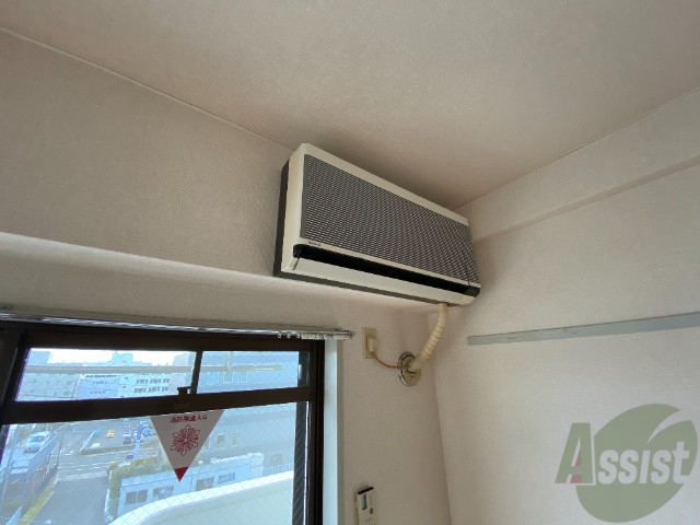 その他設備　エアコンが付いているので夏も冬も快適ですね～。