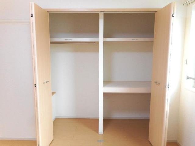 収納　収納があります