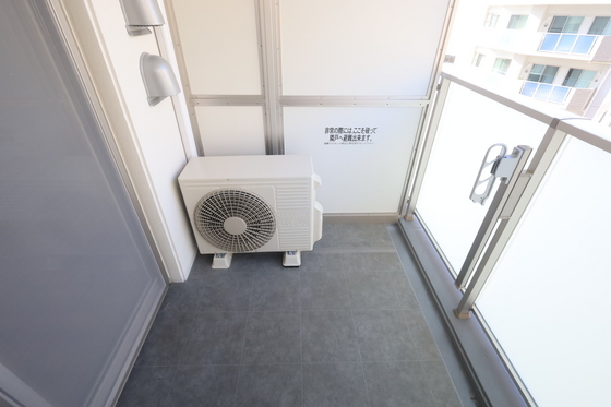 バルコニー　※別部屋の写真です