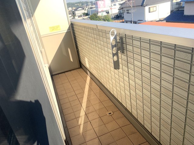 バルコニー　南向き