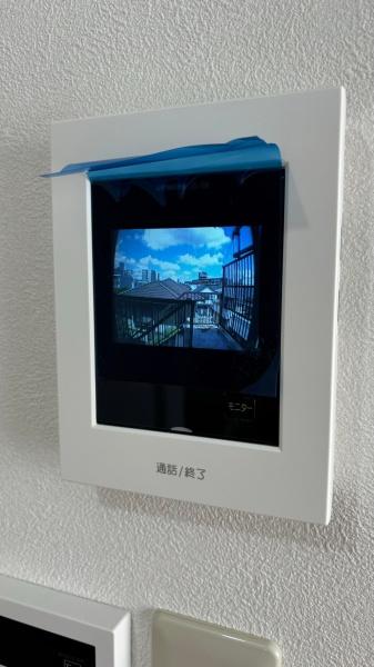 セキュリティ　写真は入居前の過去のものです。