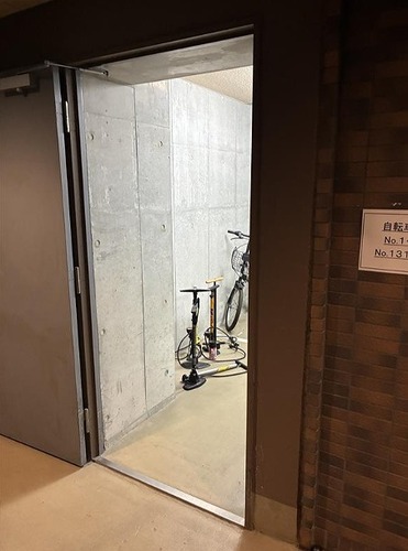 その他共有部分　自転車置場　※2026年5月の写真