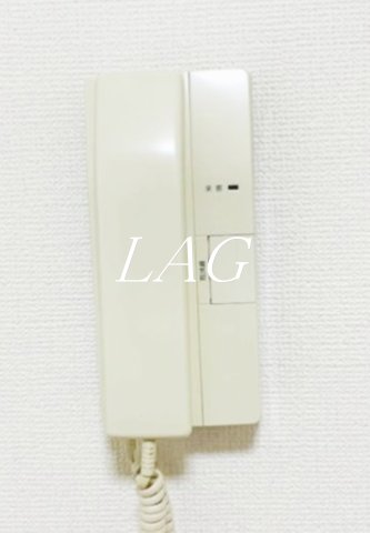 セキュリティ　インターホン受話器です。